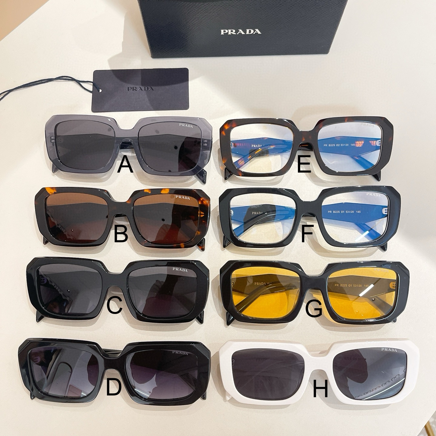 프라다 Prada PR B22S 53口20-145