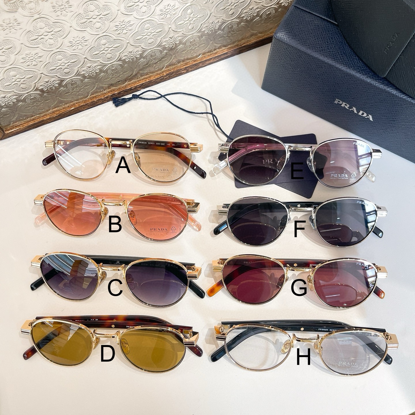 프라다 Prada PR B52S 63口17-149