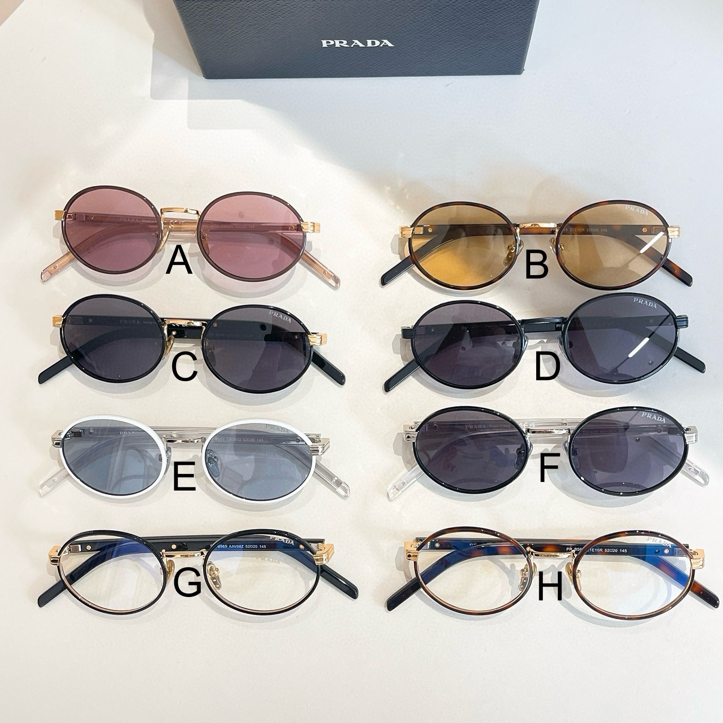 프라다 Prada PR B56S 52口20-145