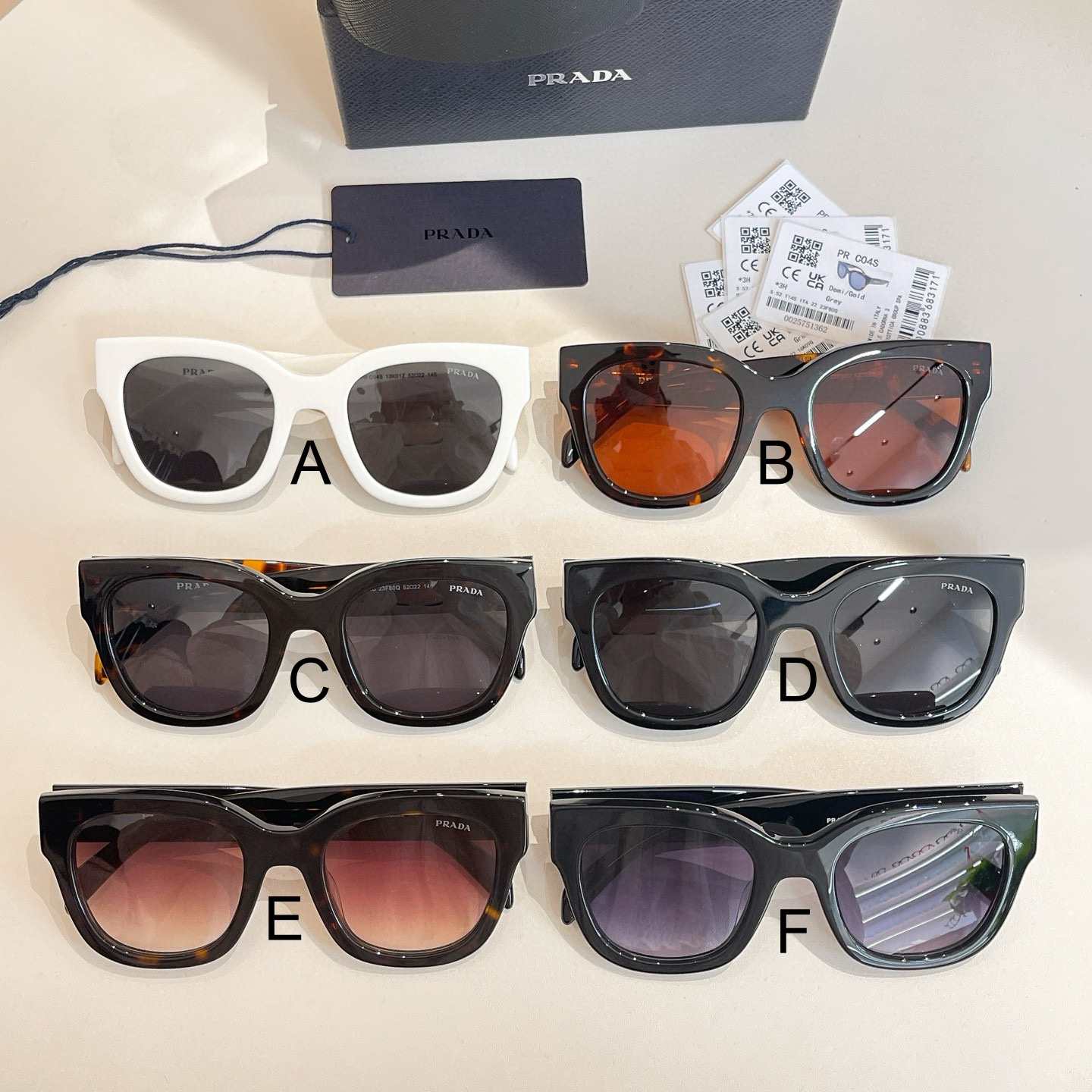 프라다 Prada PR C04S 52口22-145