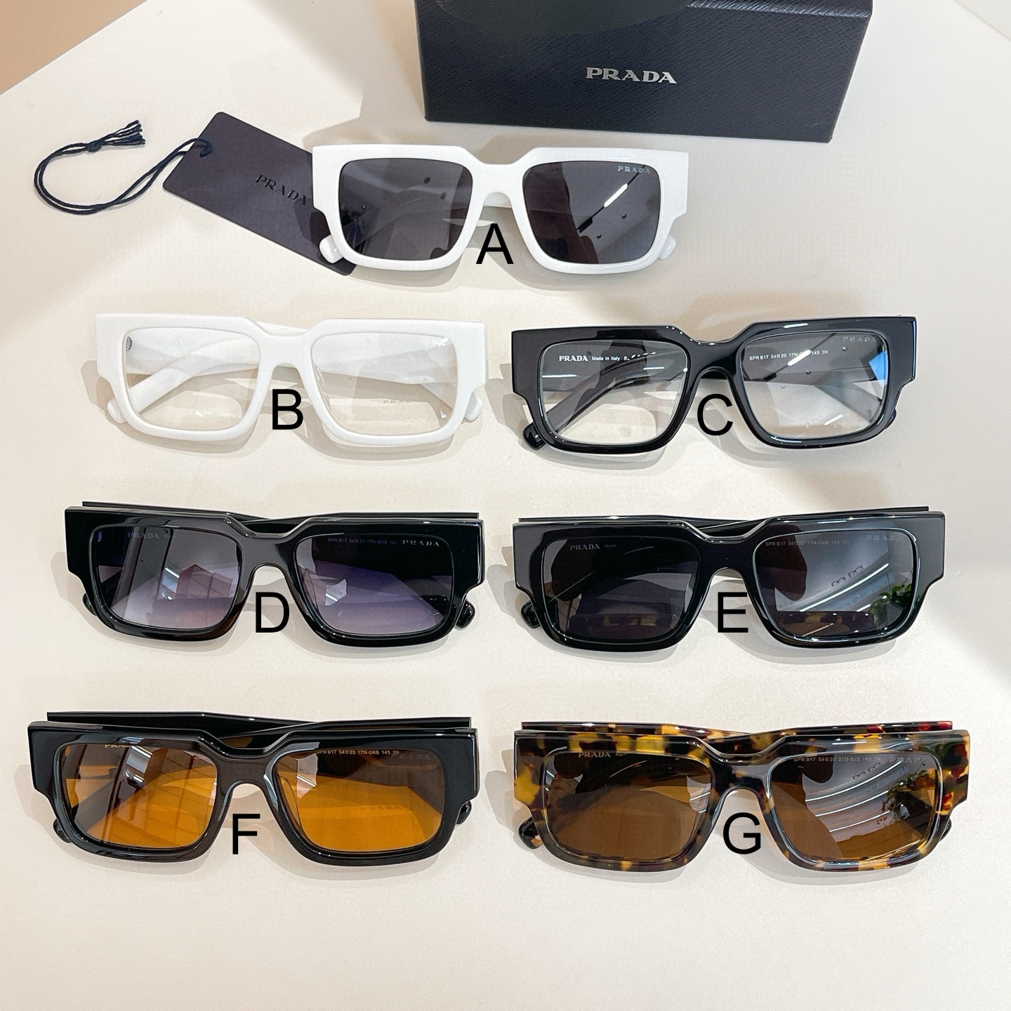 프라다 Prada SPR B17 54口20-145