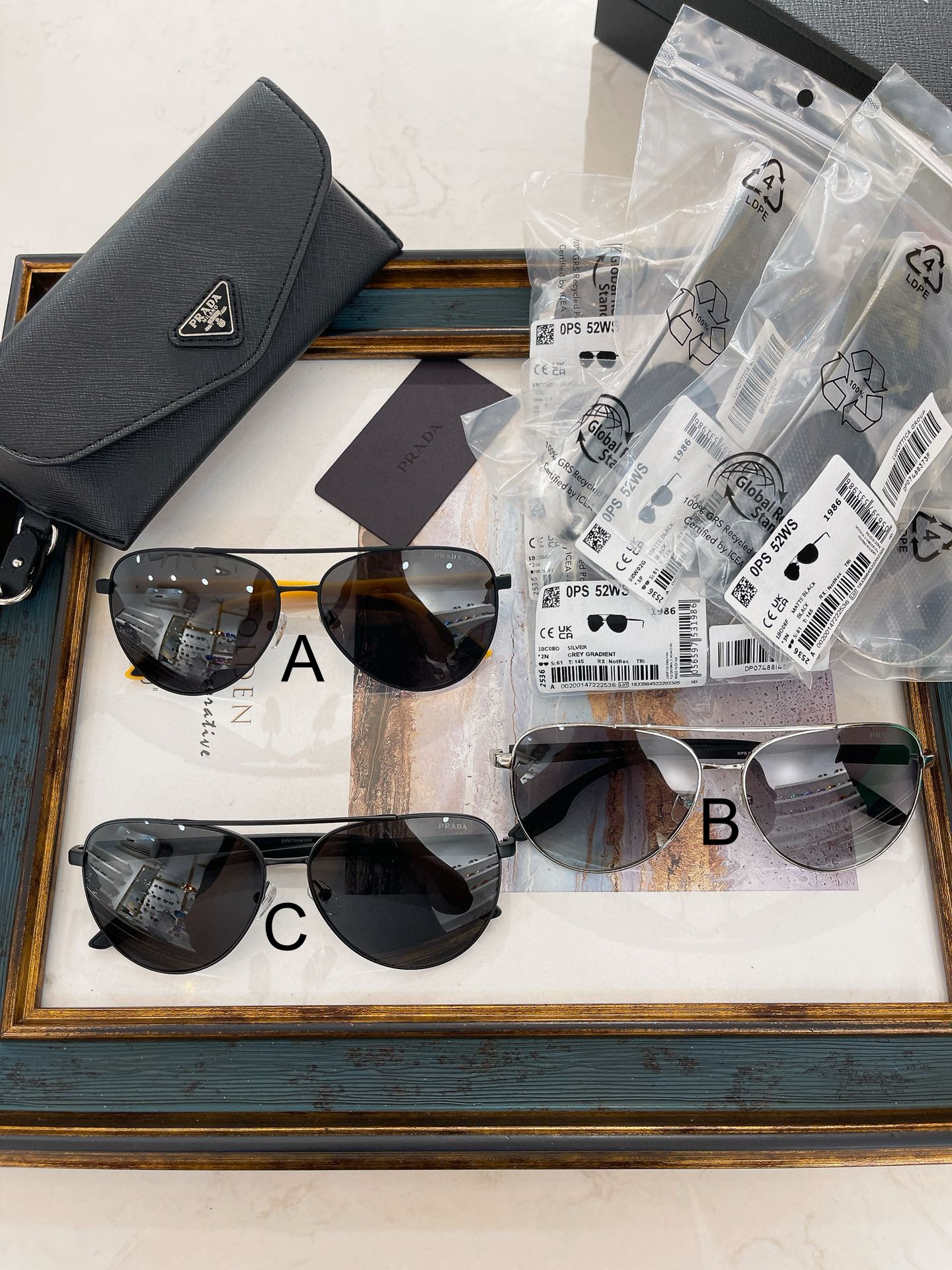 프라다 Prada SPS52W 61口14-145