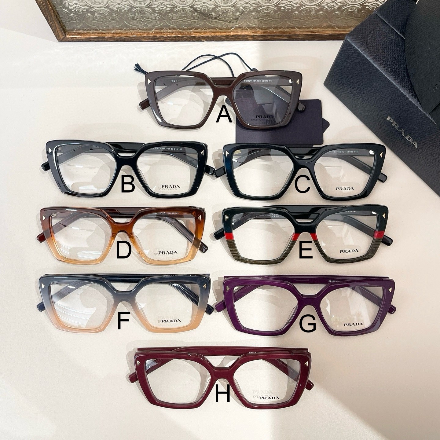 프라다 Prada PR16ZV 53口18-145