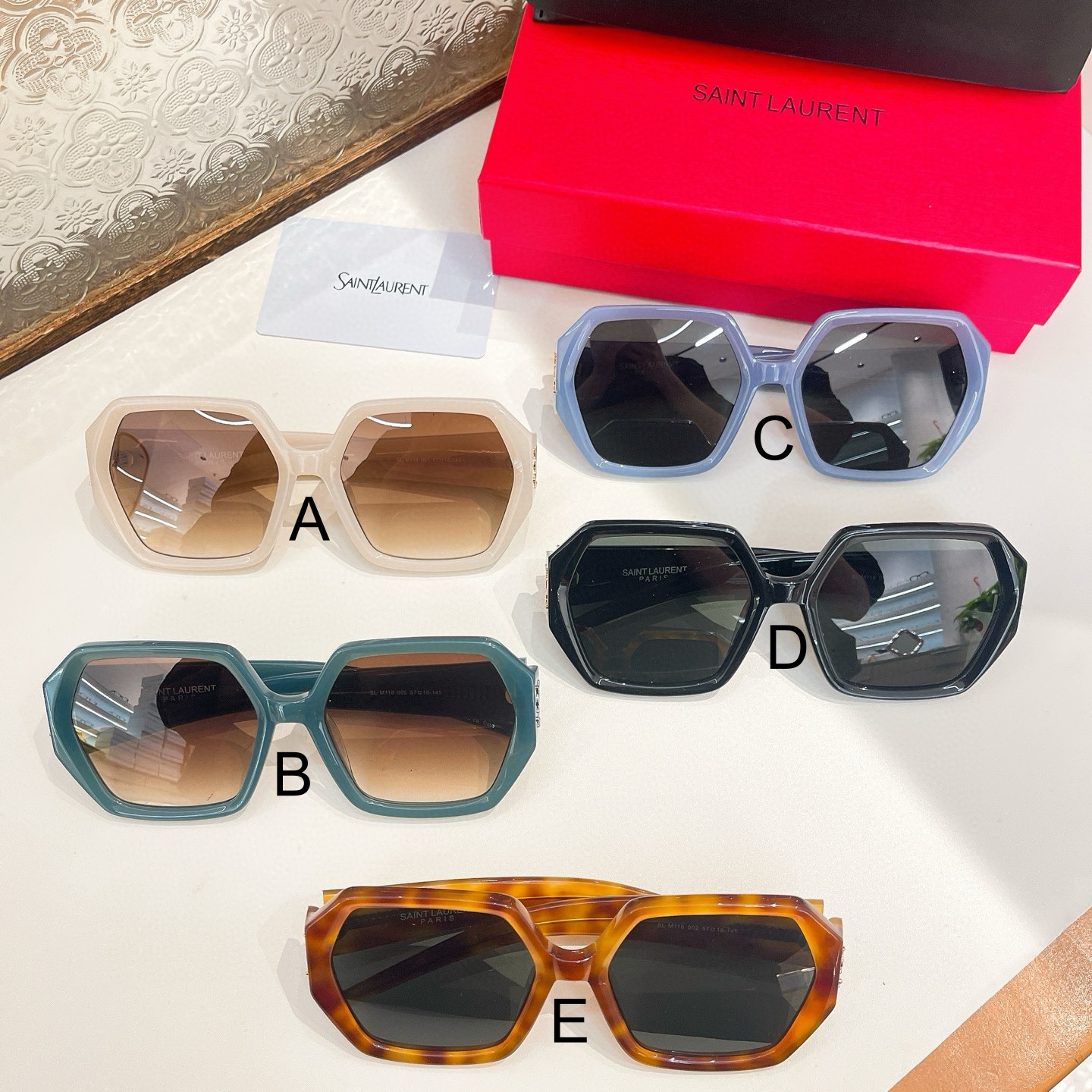 생로랑 Saint laurent SL M118 57口18-145