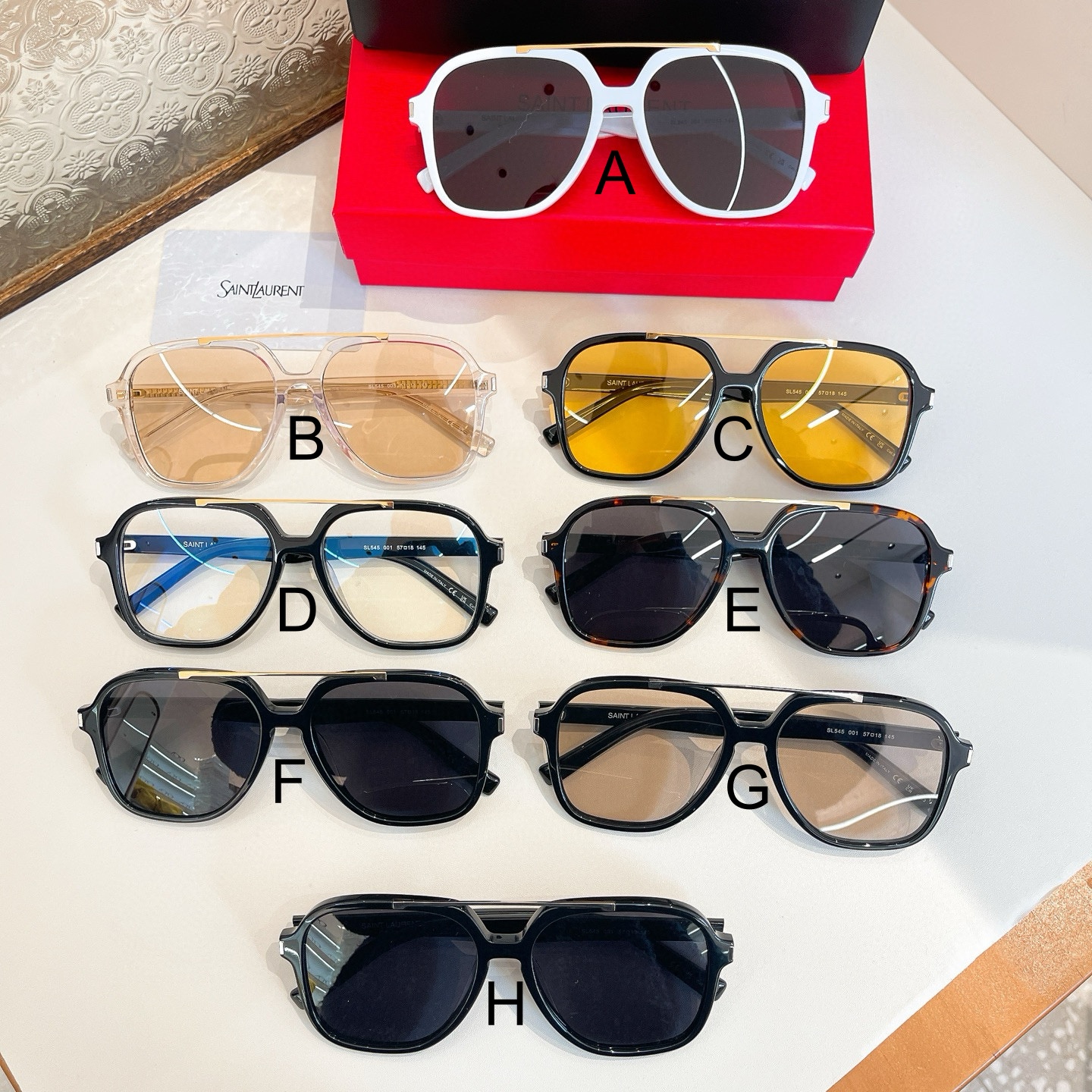 생로랑 Saint laurent SL545 57口18-145