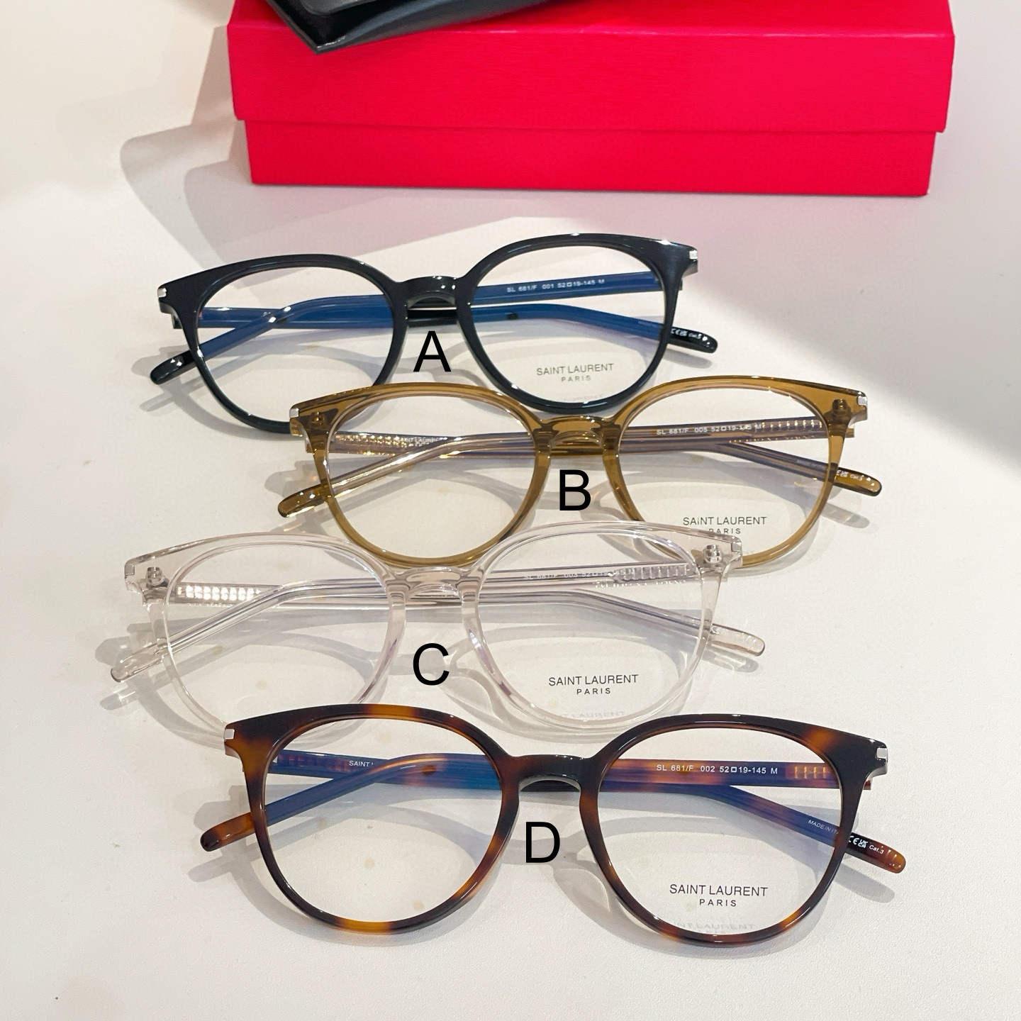 생로랑 Saint laurent SL681-F 52口19-145