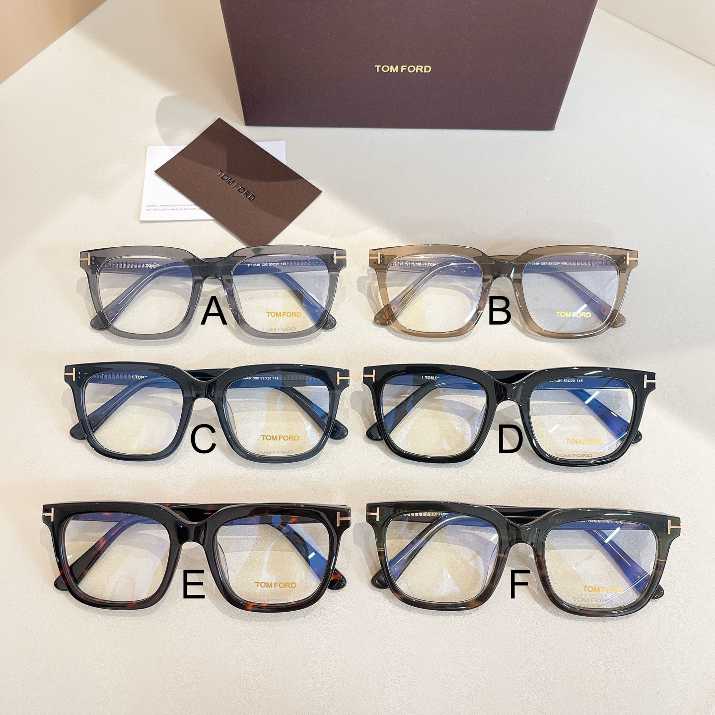 톰포드 Tom Ford FT0646 53口20-145