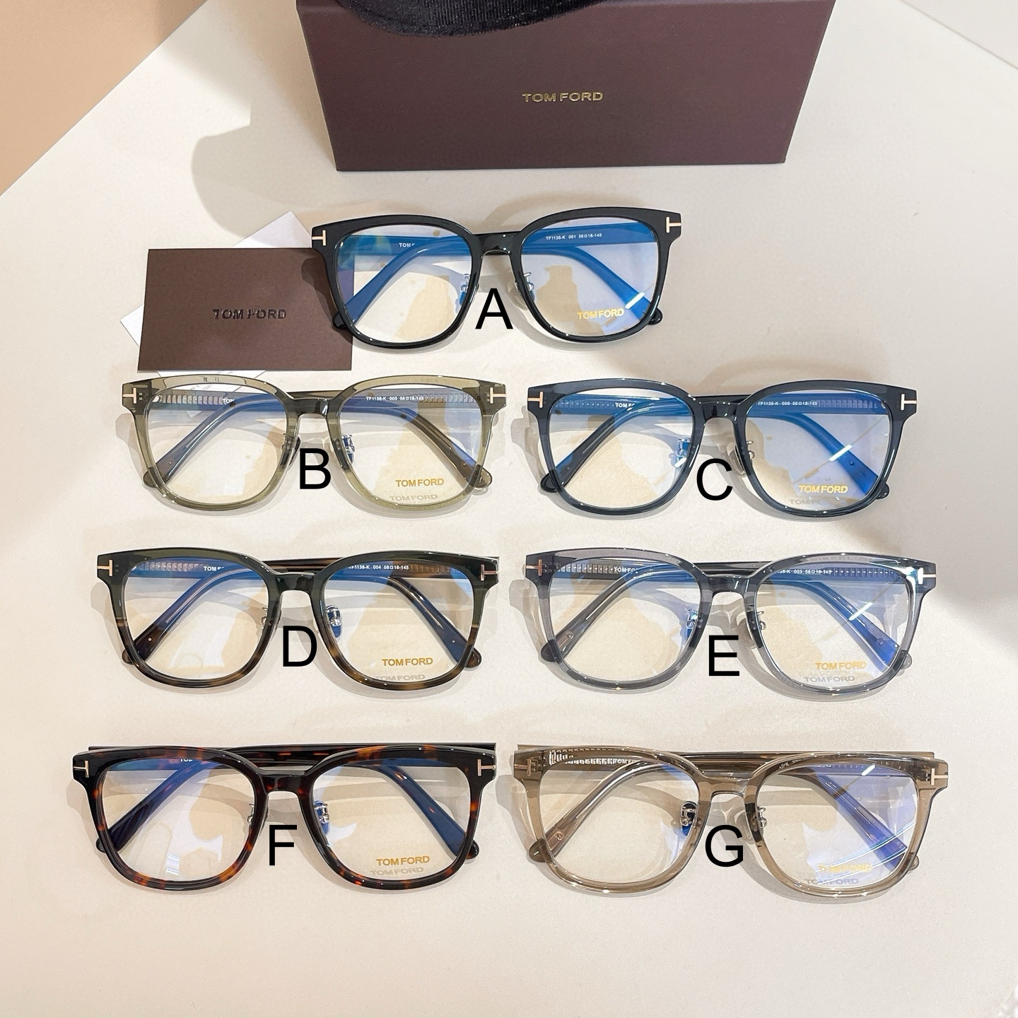 톰포드 Tom Ford TF1136-K 56口18-145