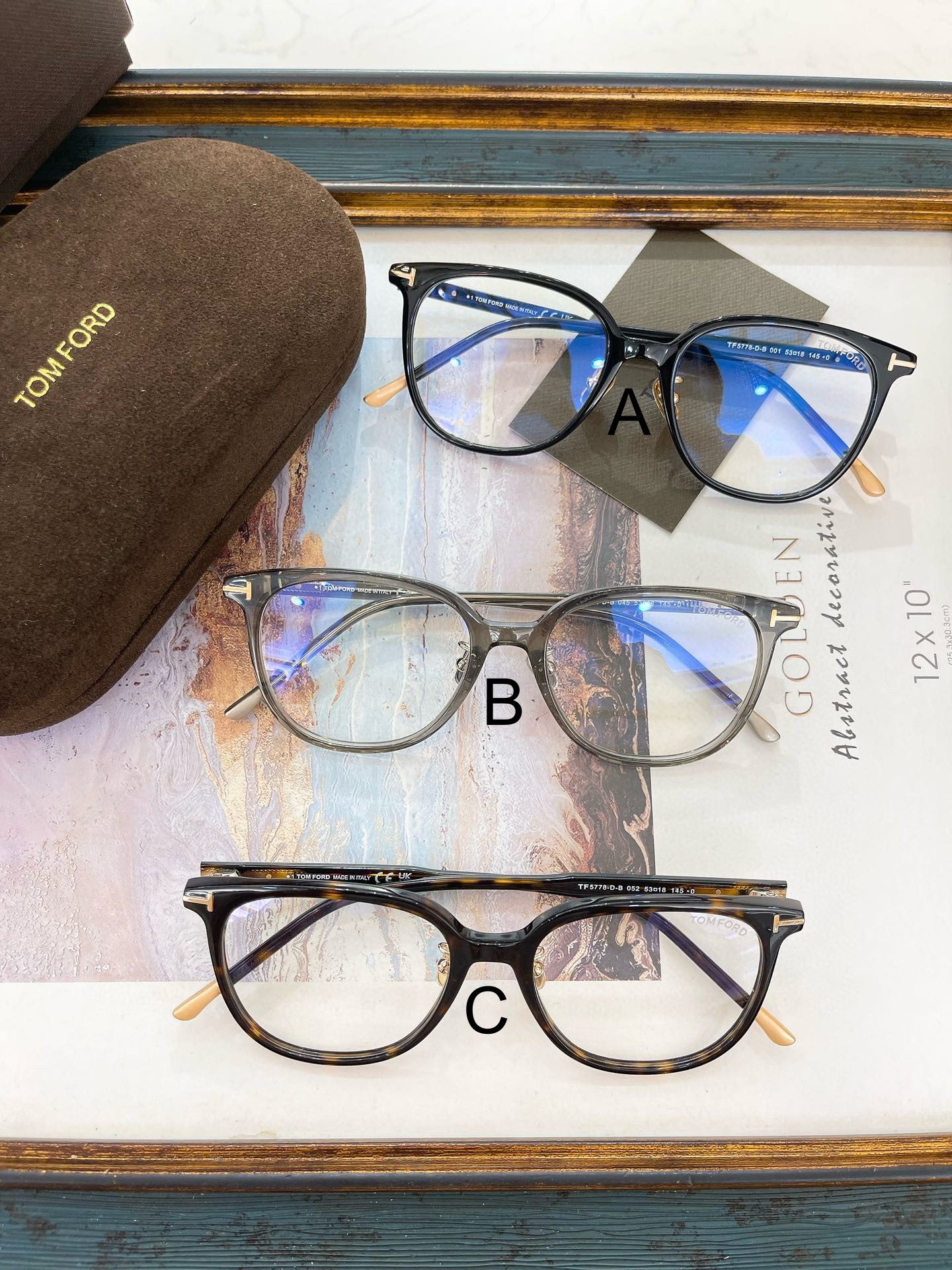 톰포드 Tom Ford TF5778-D-B 53口18-145