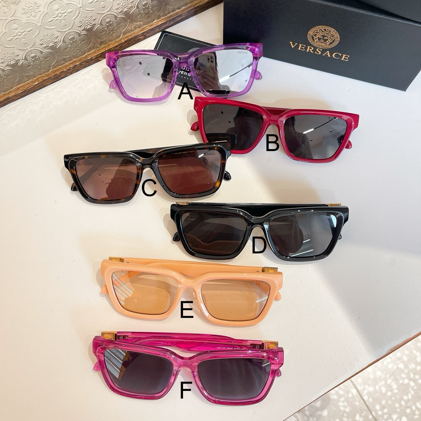 베르사체 Versace 3357 53口17-145