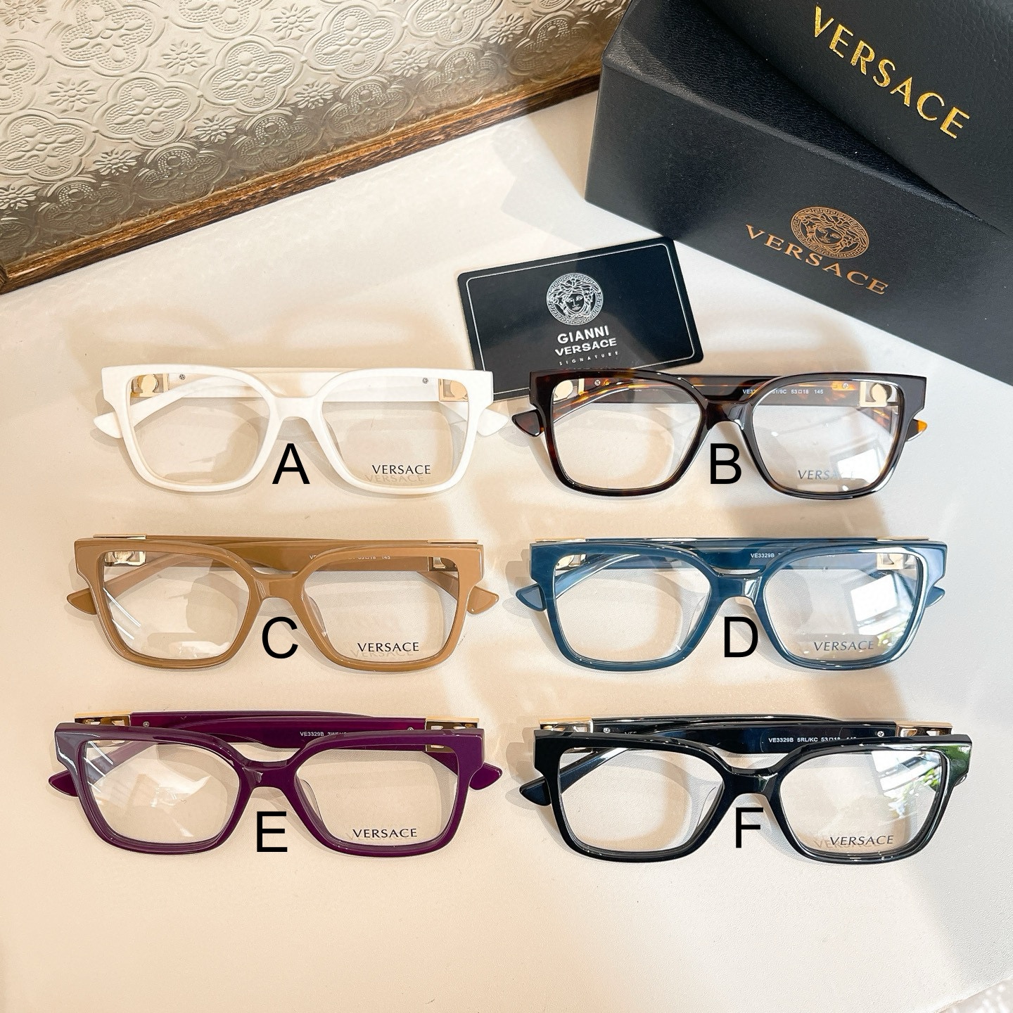 베르사체 Versace VE3329B 52口19-140