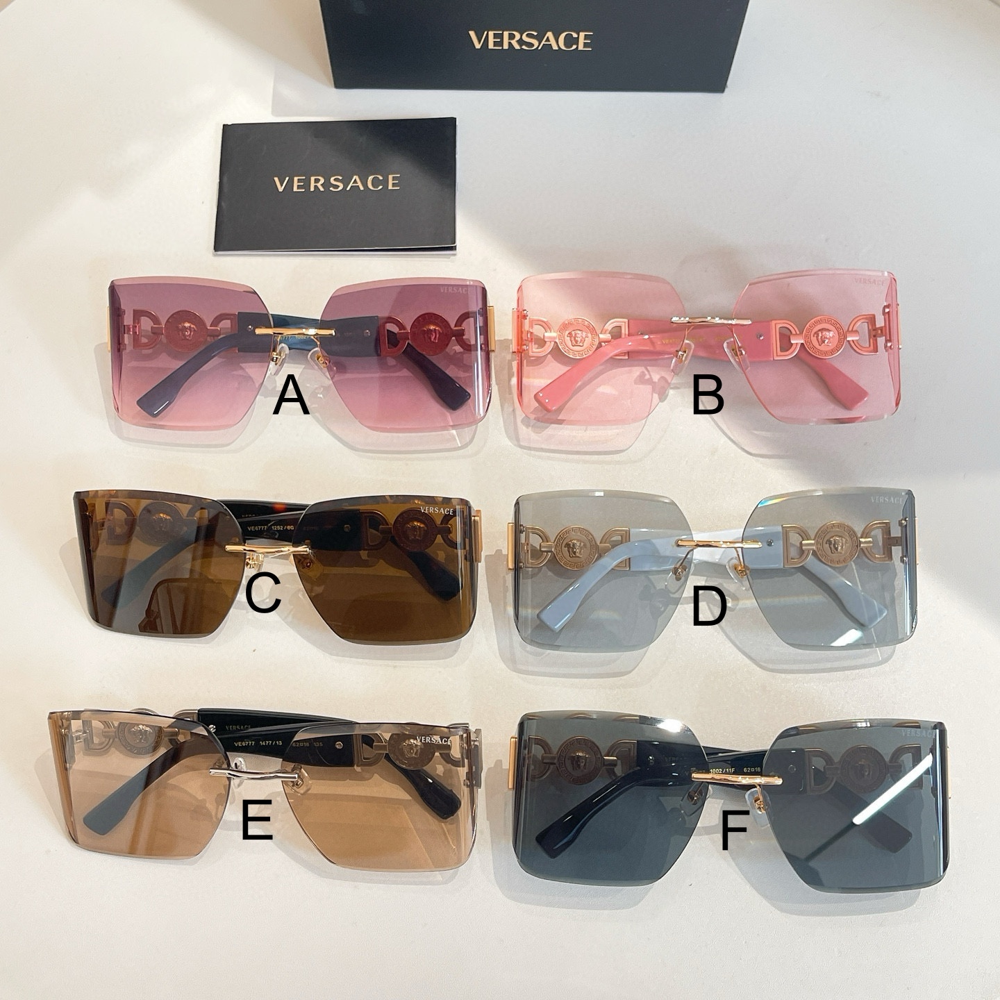 베르사체 Versace VE6777 62口16-135