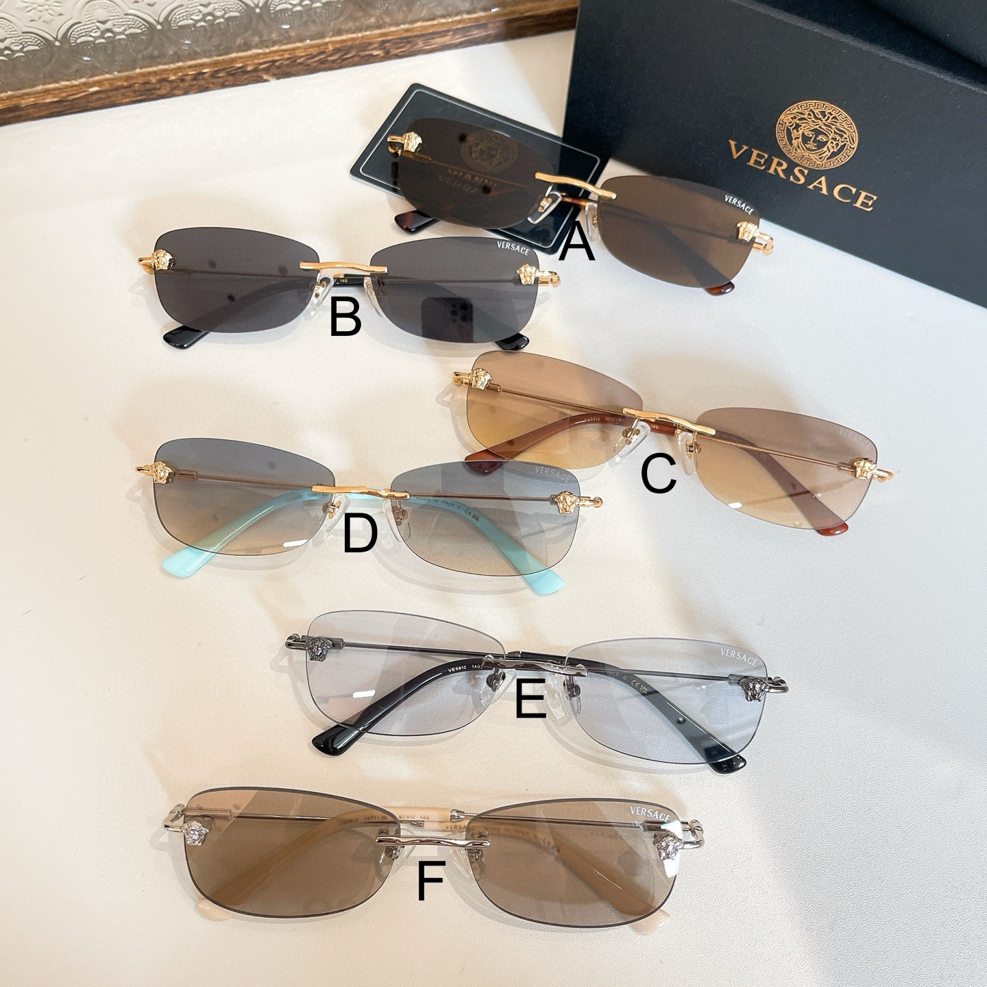 베르사체 Versace VE6812 57口17-140