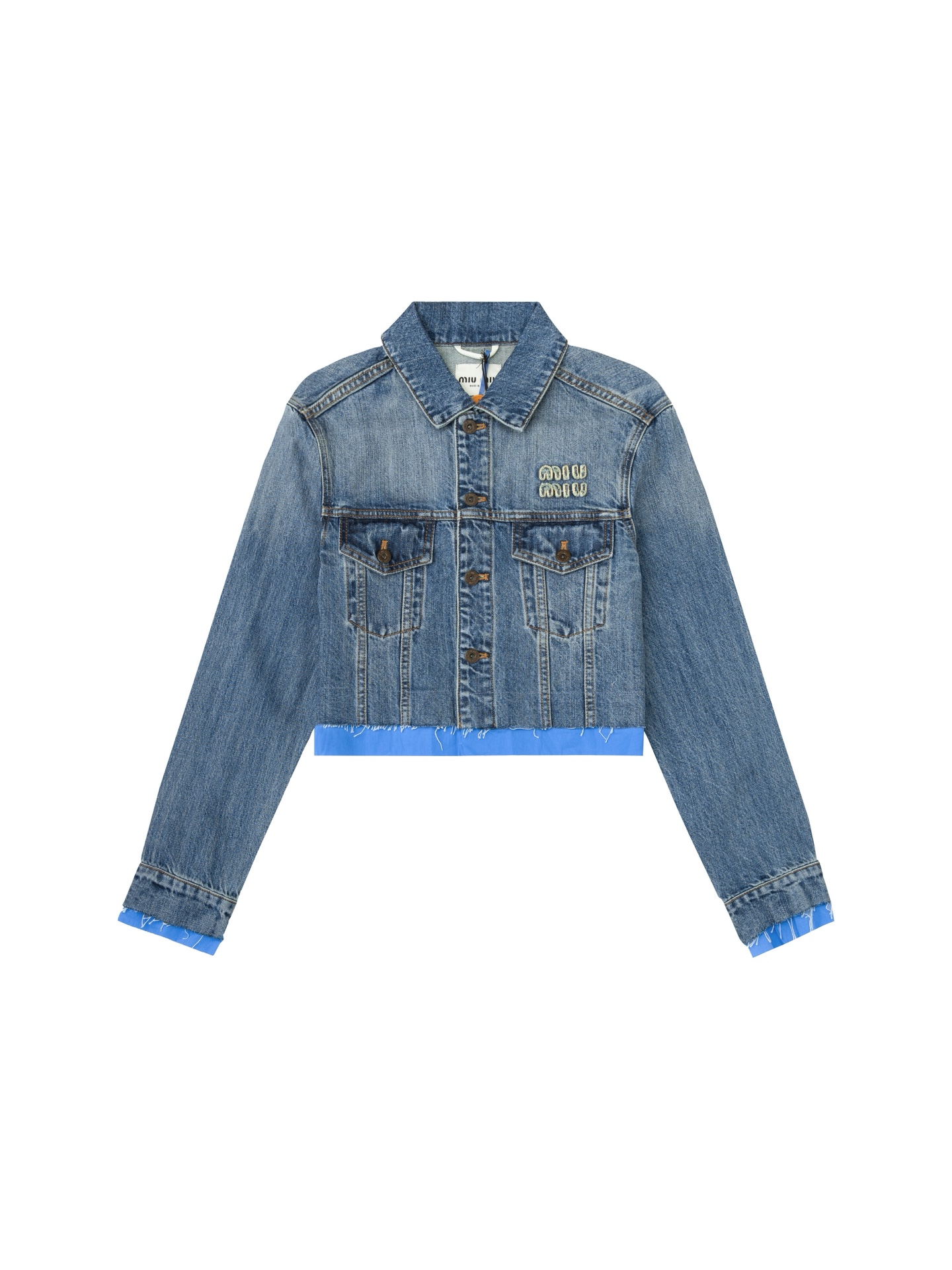 미우 미우 Miu Miu 데님 재킷