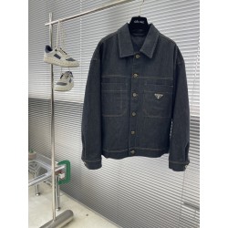 프라다 Prada 데님 재킷