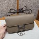 에르메스 Hermes Constance Elan 24cm Epsom 18 Etoupe/silver