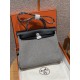 에르메스 Hermes Herbag 31cm canvas and cowhide Ecru noir nior/silver