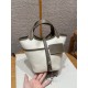 에르메스 Hermes Picotin Cargo 18cm Swift and Canvas i2 Nata and 18 Etoupe/silver