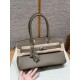 에르메스 Hermes Shoulder Birkin 29cm Evercolor 18 Etoupe/silver