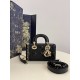 디올 Dior Mini Lady D-Joy Bag Black 19cm