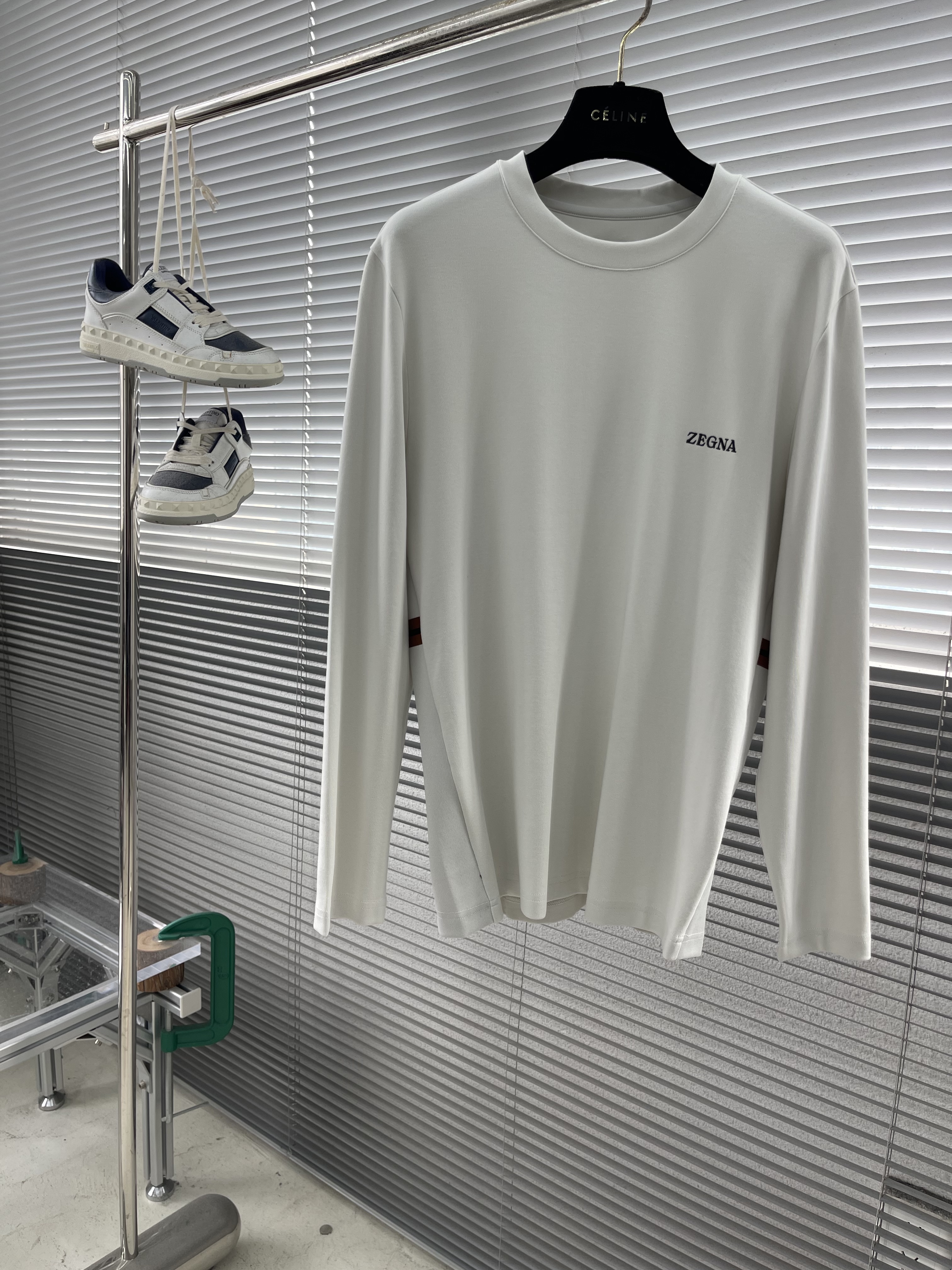 제냐 Zegna 긴팔 티셔츠