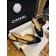 샤넬 CHANEL 22C G39221 Slingbacks 슬링 Black