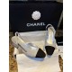 샤넬 CHANEL 23P G31318 Slingbacks 슬링 silver