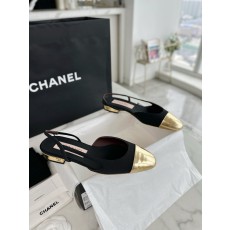 샤넬 CHANEL 24c G31319 Slingbacks 슬링 Black