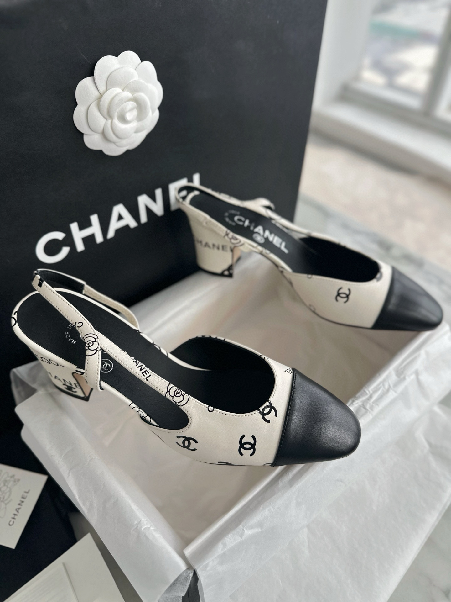샤넬 CHANEL G31318 Slingbacks 슬링