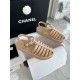 샤넬 CHANEL 24C 샌들 Apricot