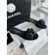 샤넬 CHANEL 24P G45499 Mules 뮬 Black