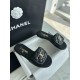 샤넬 CHANEL 25c 슬리퍼 Black