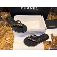 샤넬 CHANEL 슬리퍼 Black