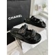 샤넬 CHANEL 24P G45507 Mules 뮬 Black