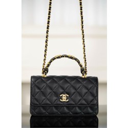 샤넬 Chanel 25B Wallet on Chain Black 18.5cm