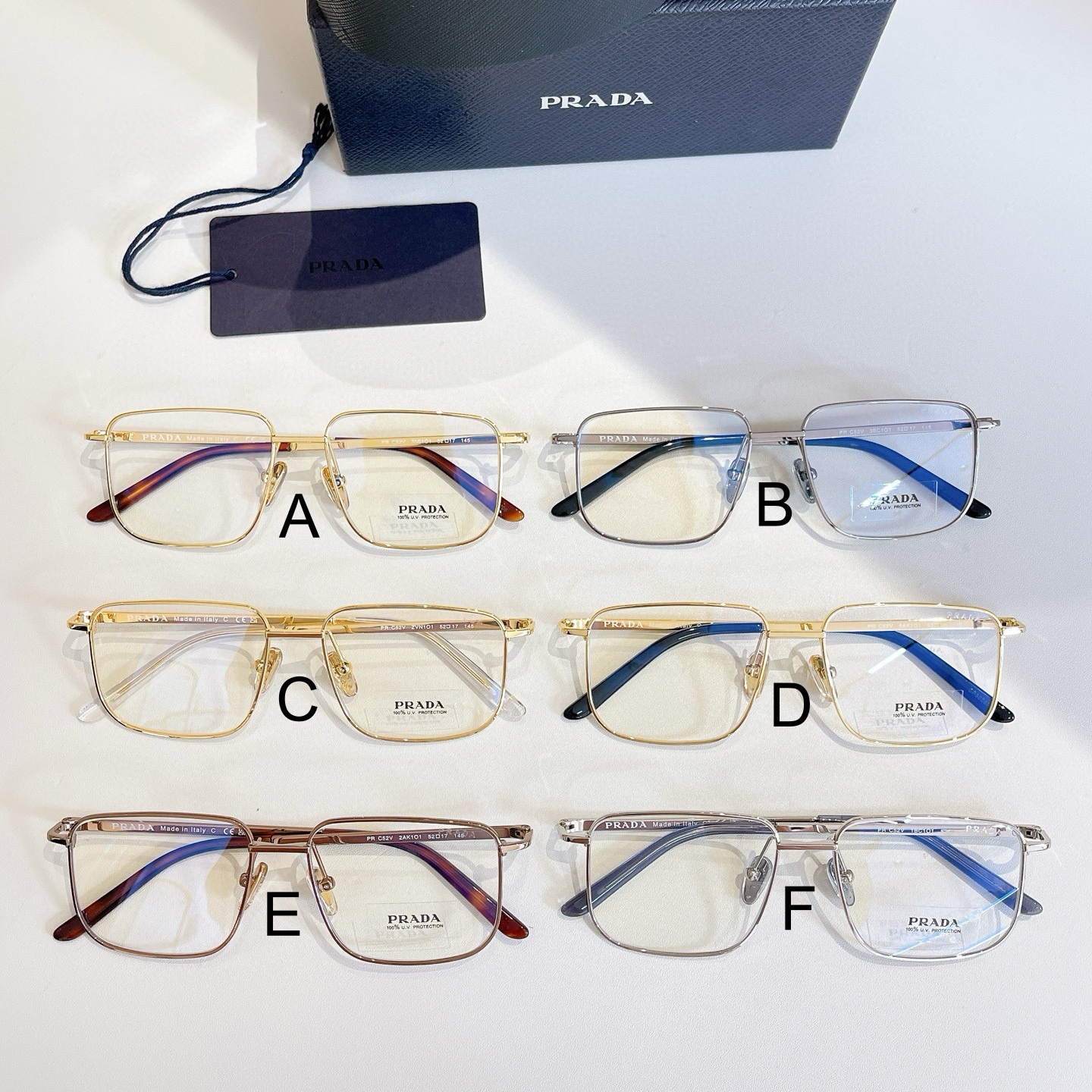 프라다 Prada PR C52V 52口17-145