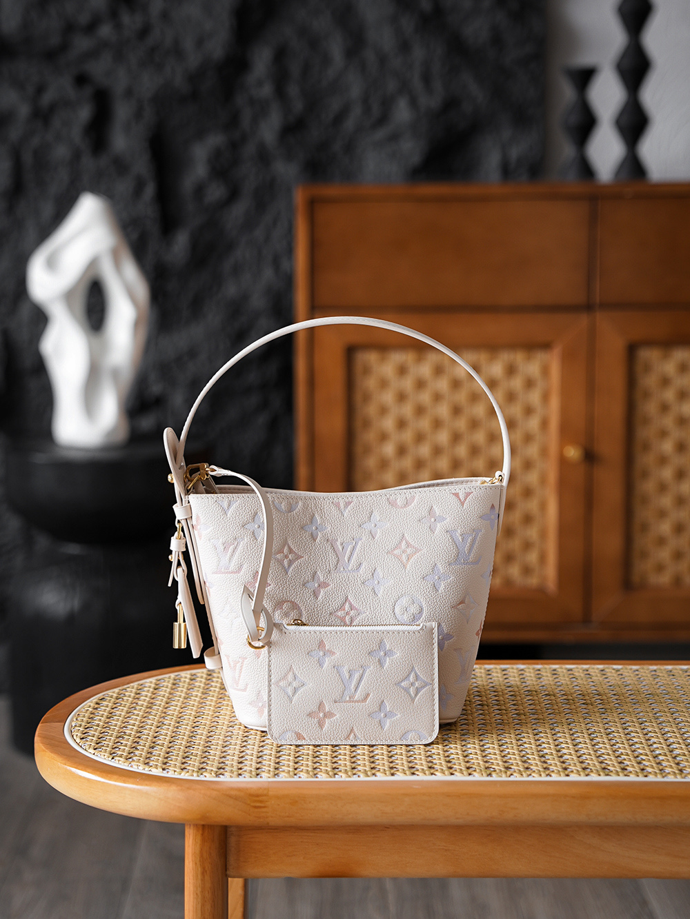 【AS】루이비통 Louis Vuitton M25673 All In BB Dream Creme