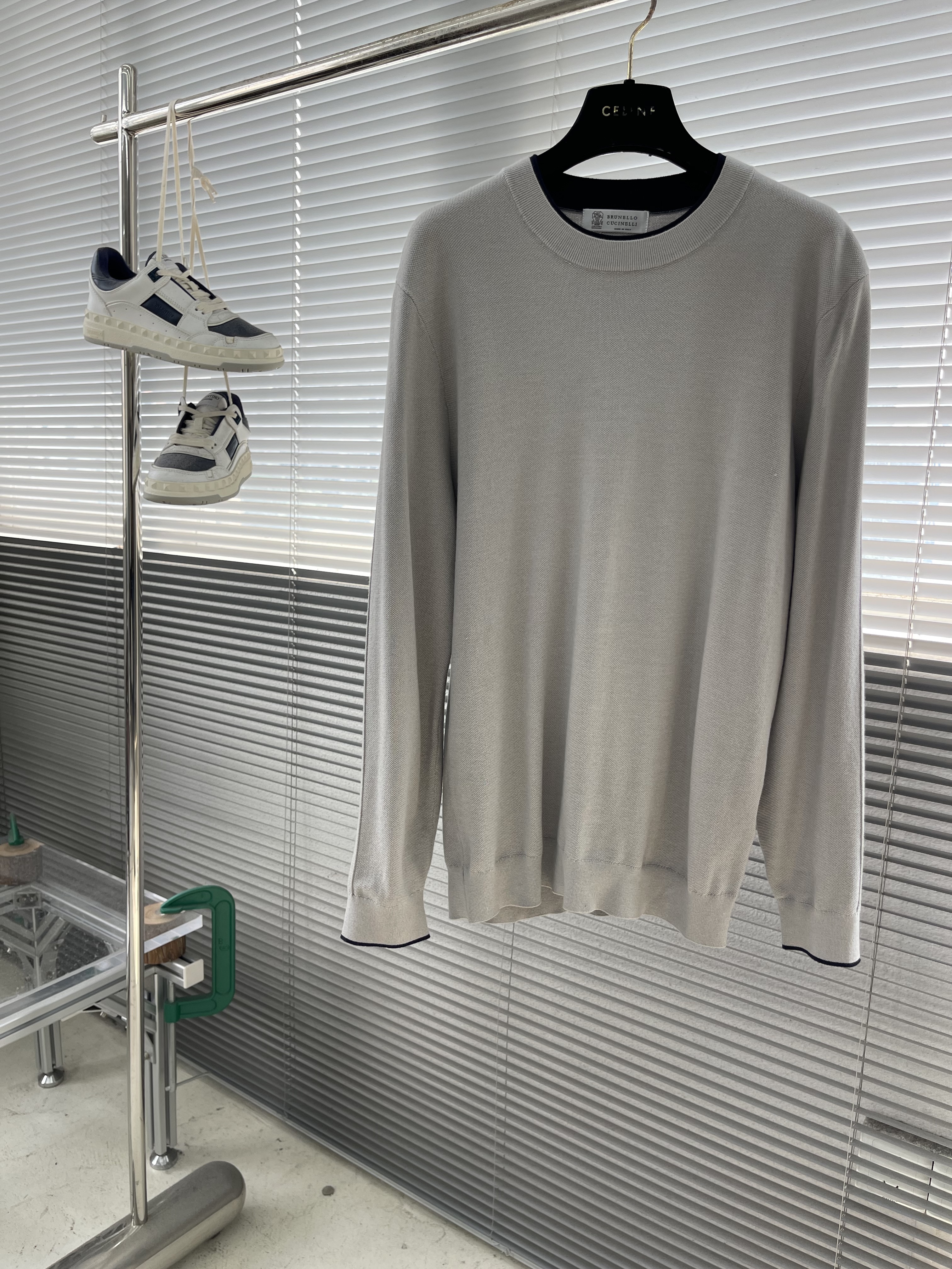 브루넬로 쿠치넬리 Brunello Cucineli 긴팔 티셔츠