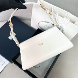프라다 Prada 1BC262 앙쉐네 미디엄 가죽 백 32.5cm