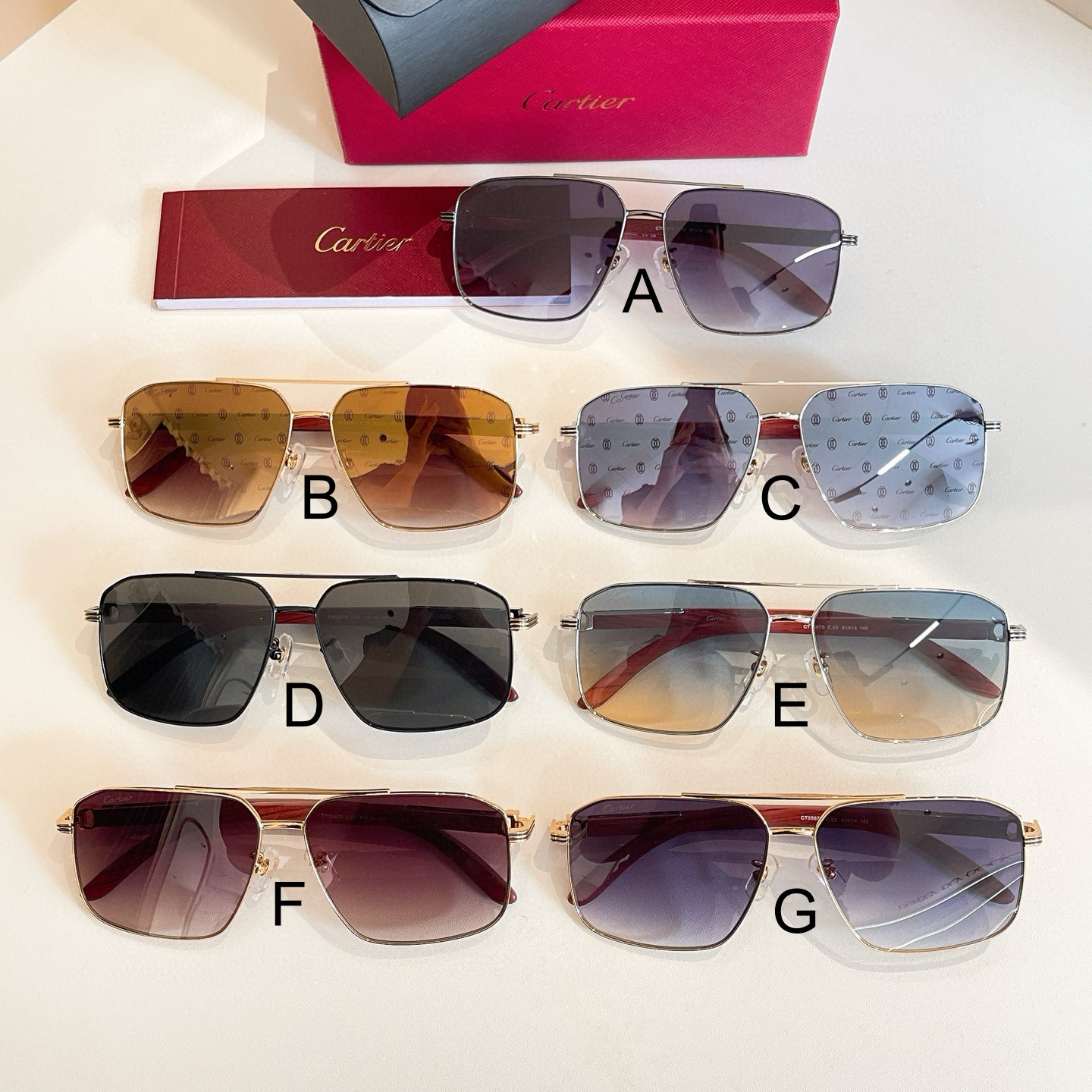 까르띠에 Cartier CT0567S 61口14-145