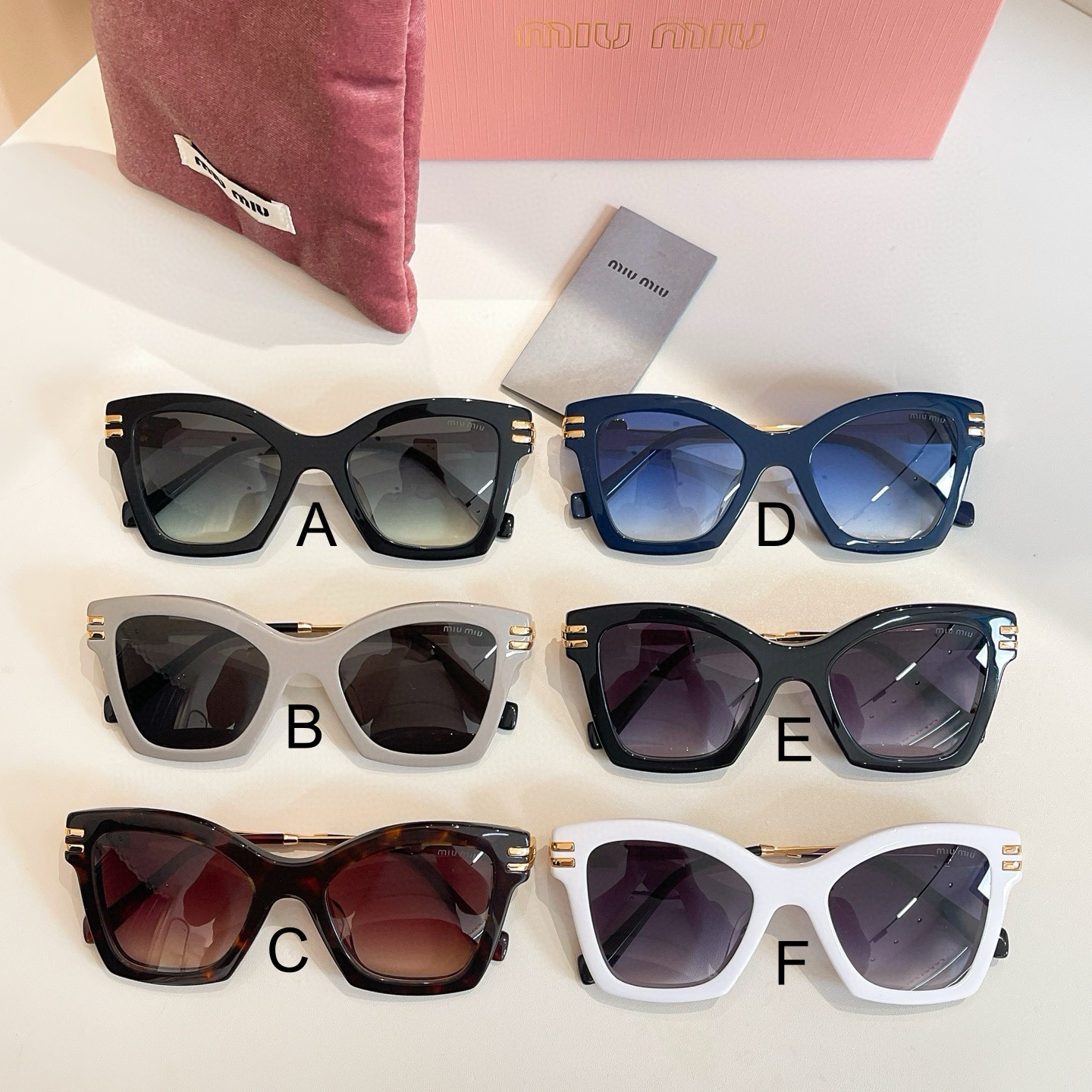 미우 미우 MIU MIU SMU87ZS 52口19-145