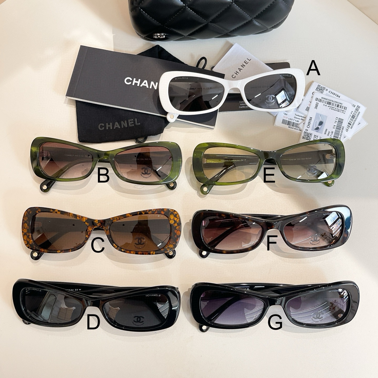 샤넬 Chanel CH9184 55口18-140