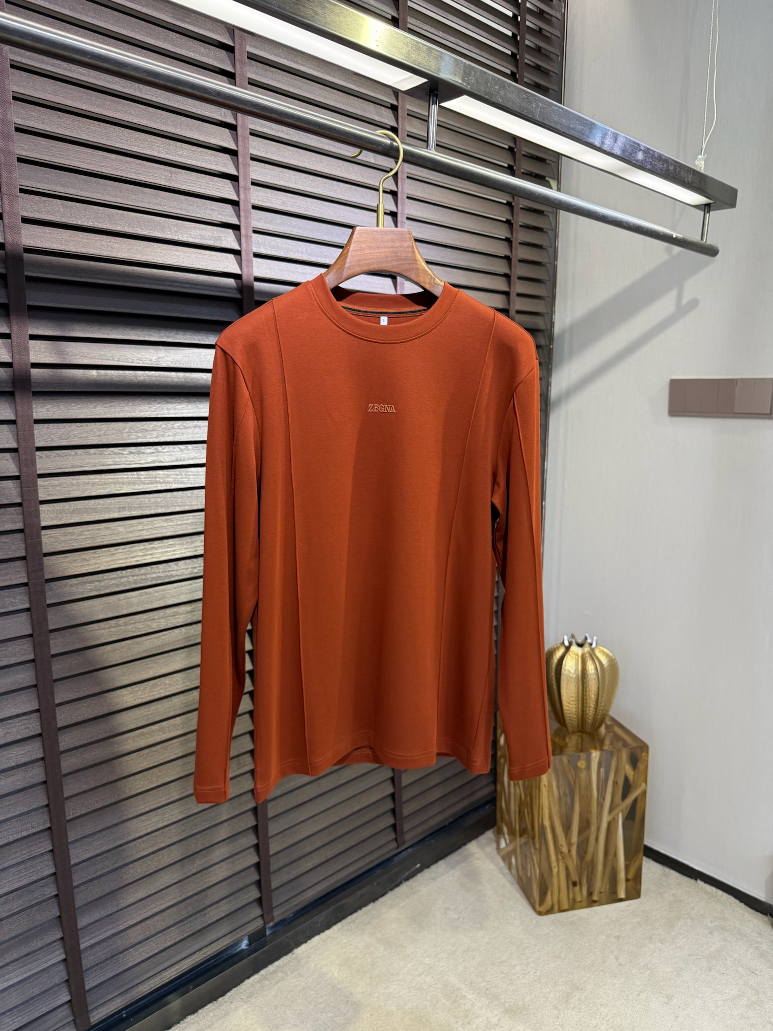 제냐 Zegna 긴팔 티셔츠