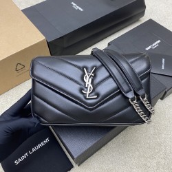 생로랑 Saint laurent/YSL 801437 Loulou Small in Matelasse Lambskin 24cm