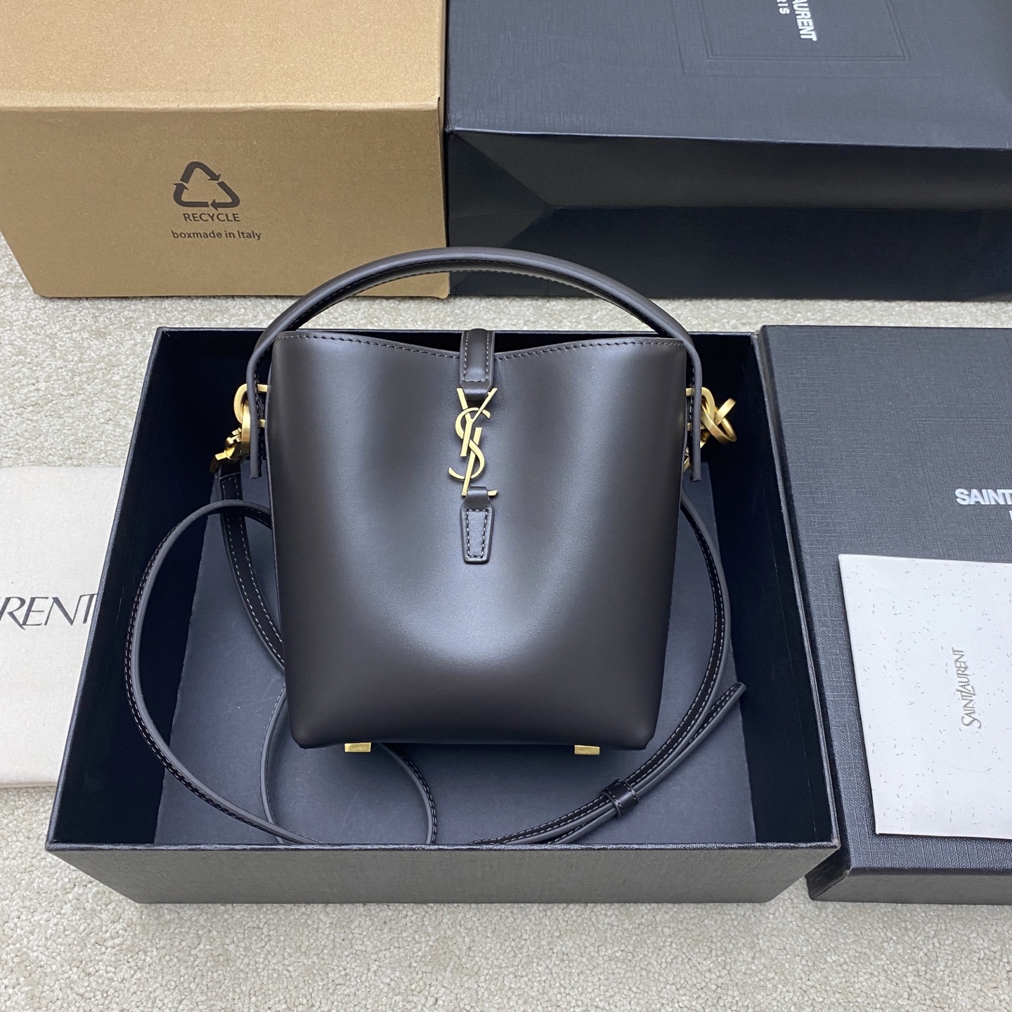 생로랑 Saint laurent/YSL 765870 Le 37 Mini In Shiny Leather