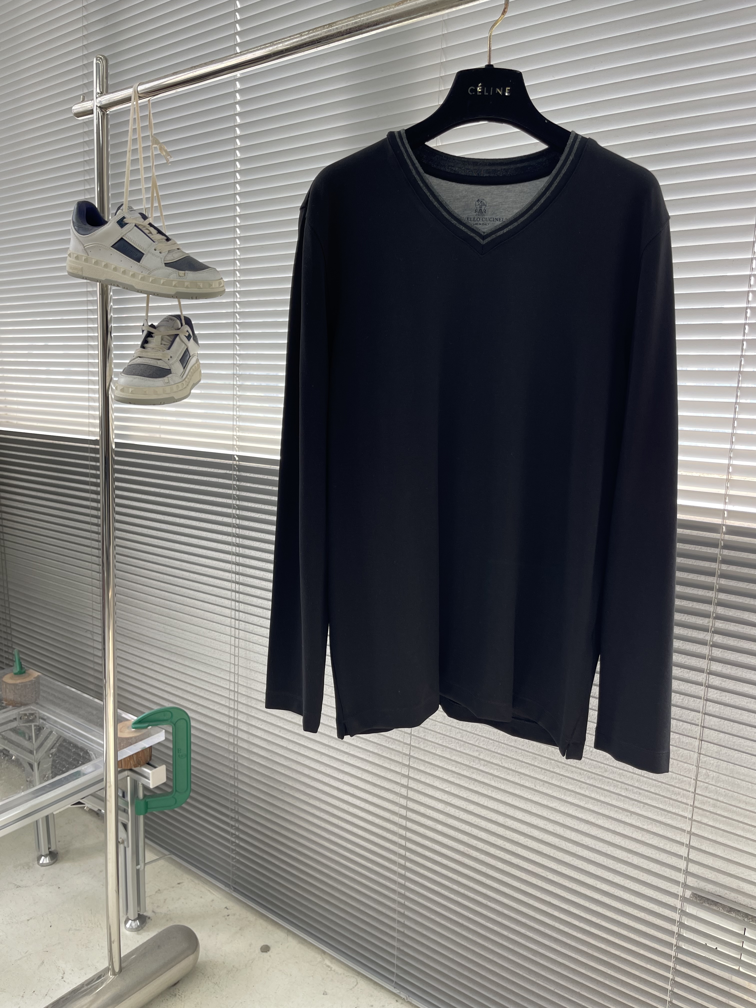 브루넬로 쿠치넬리 Brunello Cucineli 긴팔 티셔츠