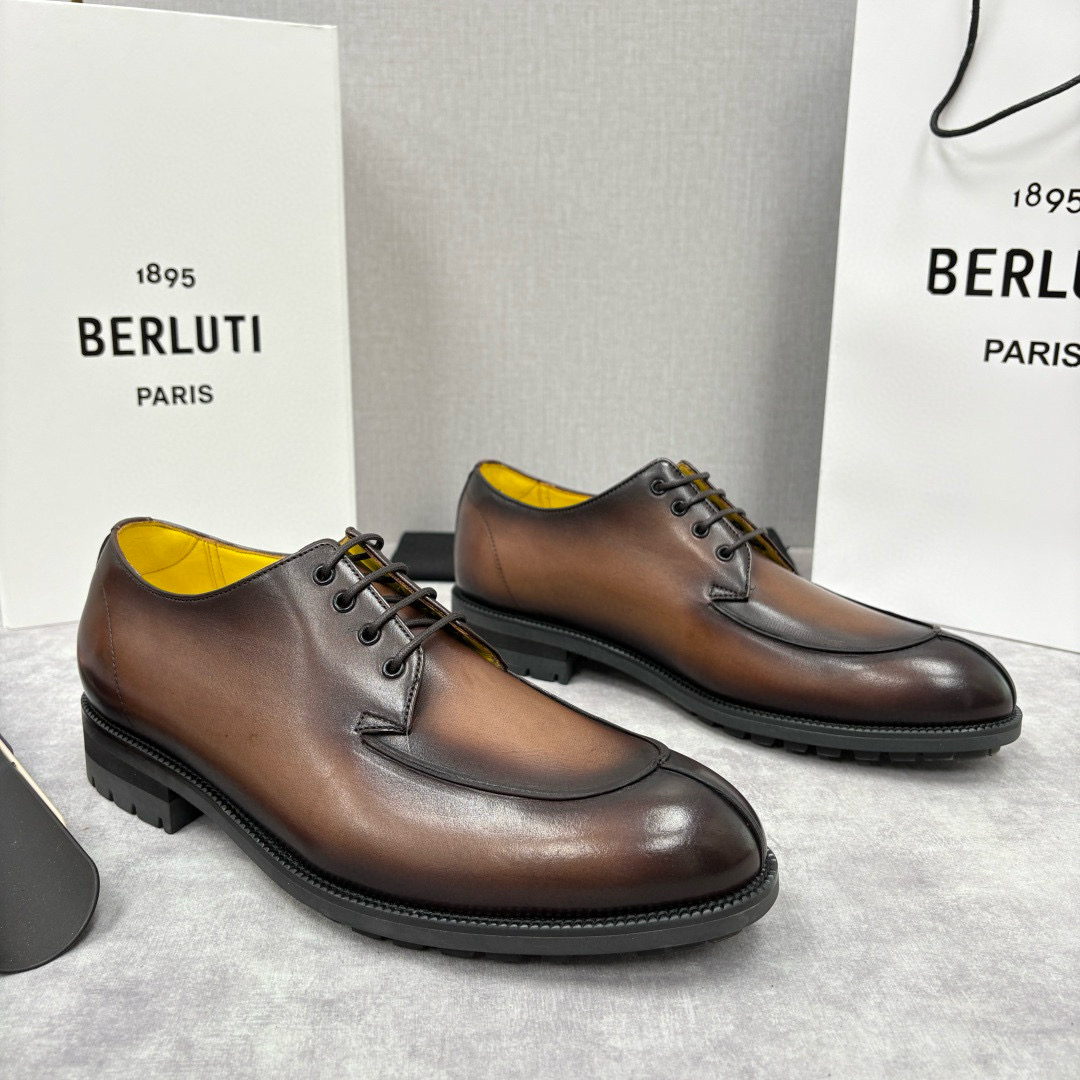벨루티 Berluti New Oslo 더비 슈즈