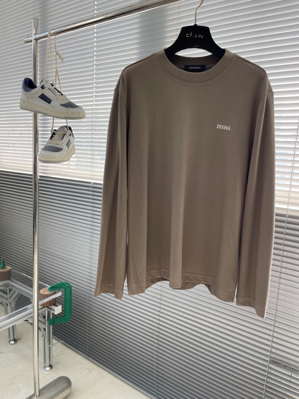 제냐 Zegna 긴팔 티셔츠