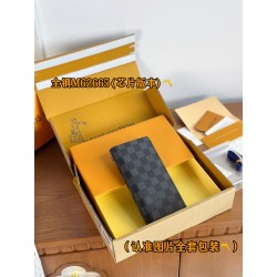 루이비통 Louis Vuitton N62665 Brazza WalletBrazza Damier Canvas Graphite