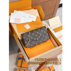 루이비통 Louis Vuitton M81896 Felicie Pochette Monogram Fuchsia 21CM